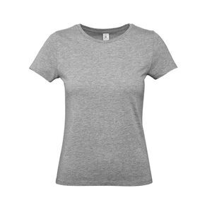 B&C Womens/Ladies E190 T-Shirt / Sports Gray